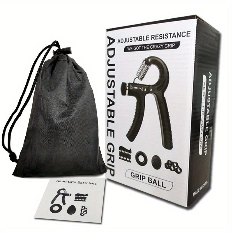 Spring Grip Strength Trainer Kit Hand Gripper Finger Exercise Device