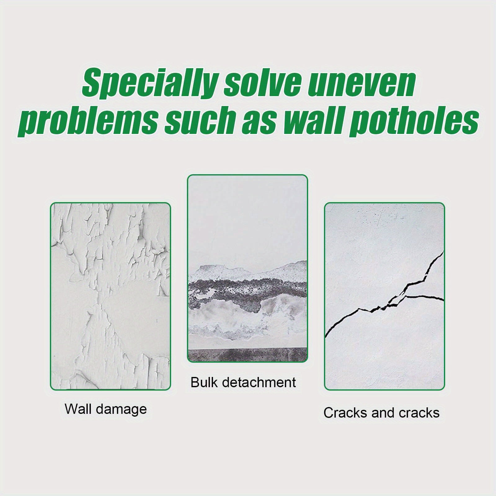 2pcs Epoxy Resin Wall Repair Paste for Crack and Graffiti Covering