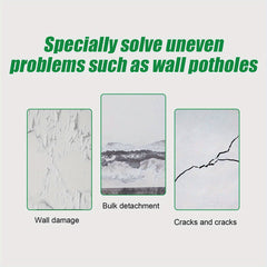 2pcs Epoxy Resin Wall Repair Paste for Crack and Graffiti Covering