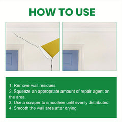 2pcs Epoxy Resin Wall Repair Paste for Crack and Graffiti Covering