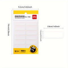 12 Pack Label Stickers for Office School Organization