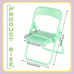 3pcs Cute Chair Cell Phone Stands - Fun & Functional Holder for Smartp