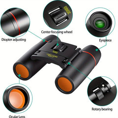 Portable HD Binoculars For Travel Camping Hiking