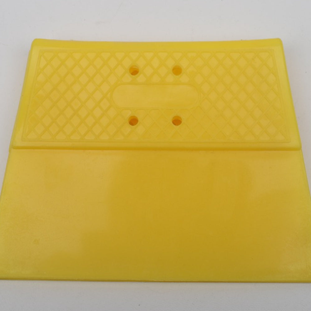 2pcs Double layer Yellow Plastic Scraper Wallpaper Putty Baking Scraper