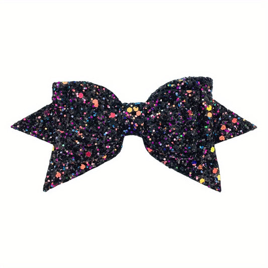 2pcs Glitter Bow Straw Decorations DIY Cup Accessories