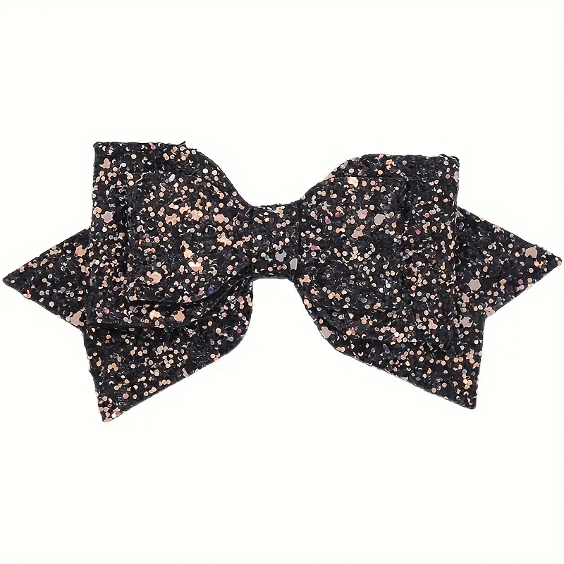 2pcs Glitter Bow Straw Decorations DIY Cup Accessories