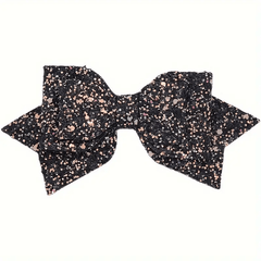 2pcs Glitter Bow Straw Decorations DIY Cup Accessories