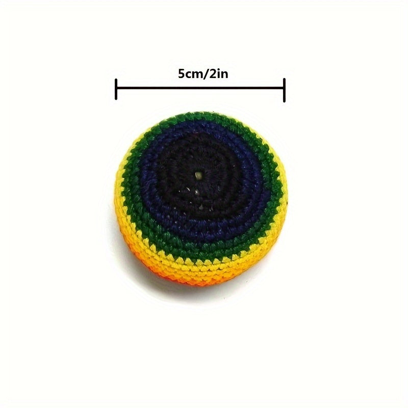 5Pcs Crocheted Geometric Sacks, Ideal for Outdoors