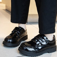 Boys Low Top Oxford Shoes Soft Bottom Non Slip Dress Shoes