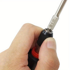 1pc 1/4 6.35mm Bit Holder Screwdriver Handle Random