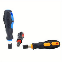 1pc 1/4 6.35mm Bit Holder Screwdriver Handle Random
