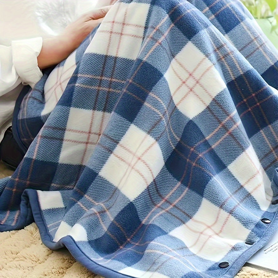 Multifunctional Wearable Blanket for Home Office Outdoor Camping Travel