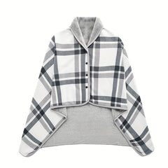 Multifunctional Wearable Blanket for Home Office Outdoor Camping Travel