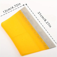 2pcs Plastic & Stainless Steel Putty Scraper