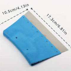 2pcs Plastic & Stainless Steel Putty Scraper