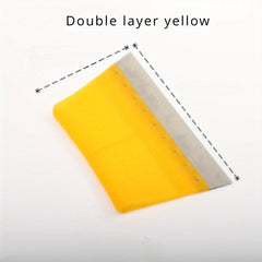 2pcs Plastic & Stainless Steel Putty Scraper