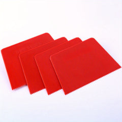 2pcs Adhesive Scraper Plastic Square Scraper for Wall Putty Water based Adhesive