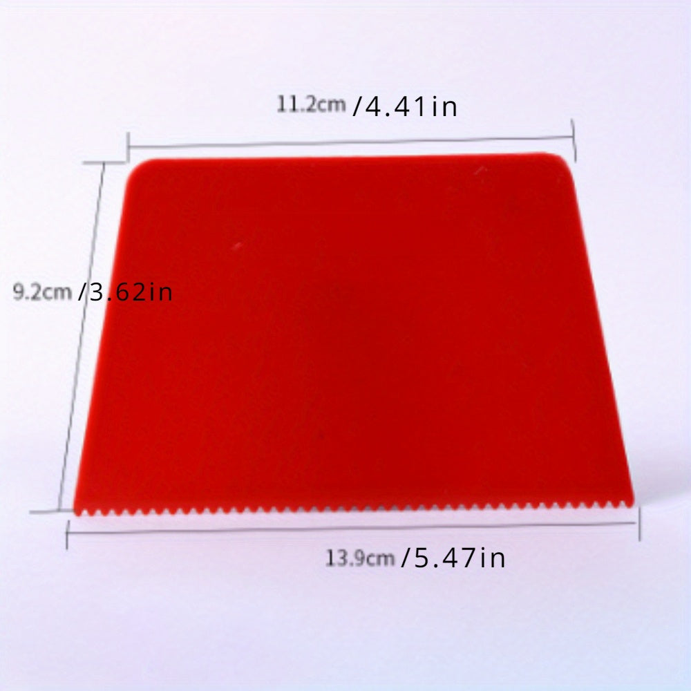 2pcs Adhesive Scraper Plastic Square Scraper for Wall Putty Water based Adhesive