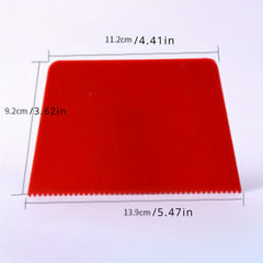 2pcs Adhesive Scraper Plastic Square Scraper for Wall Putty Water based Adhesive