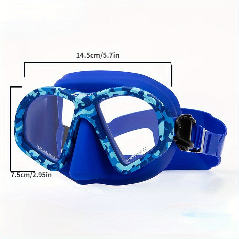 Swim Mask Dive Goggles Swimming Goggles With Nose Cover Snorkeling Gear