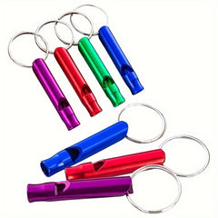 Aluminum Emergency Whistle Lightweight & Sturdy for Camping & Survival Keychain