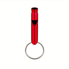 Aluminum Emergency Whistle Lightweight & Sturdy for Camping & Survival Keychain