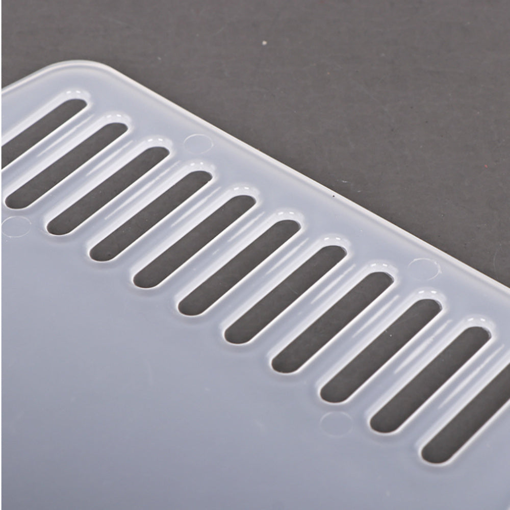 2pcs Transparent Plastic Scraper Leveling Wallpaper Putty Baking Film Scraper