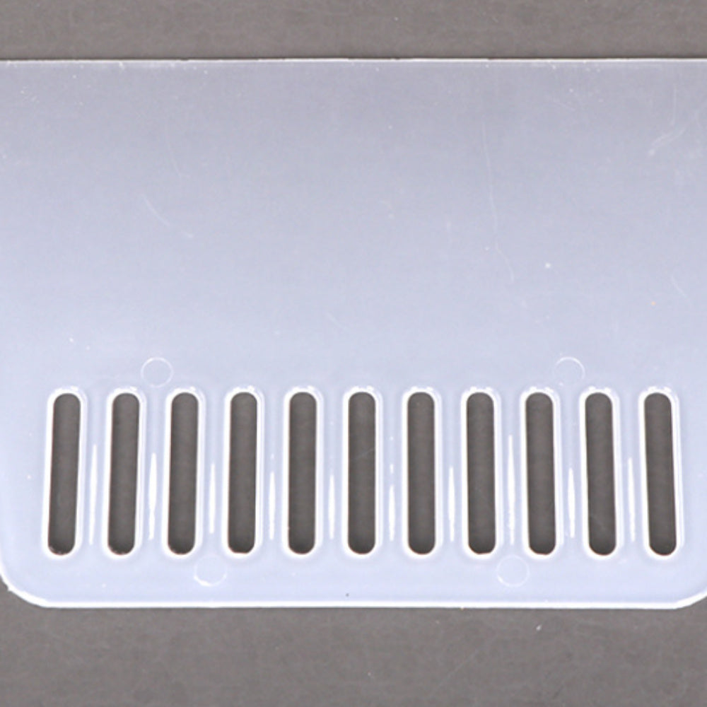 2pcs Transparent Plastic Scraper Leveling Wallpaper Putty Baking Film Scraper