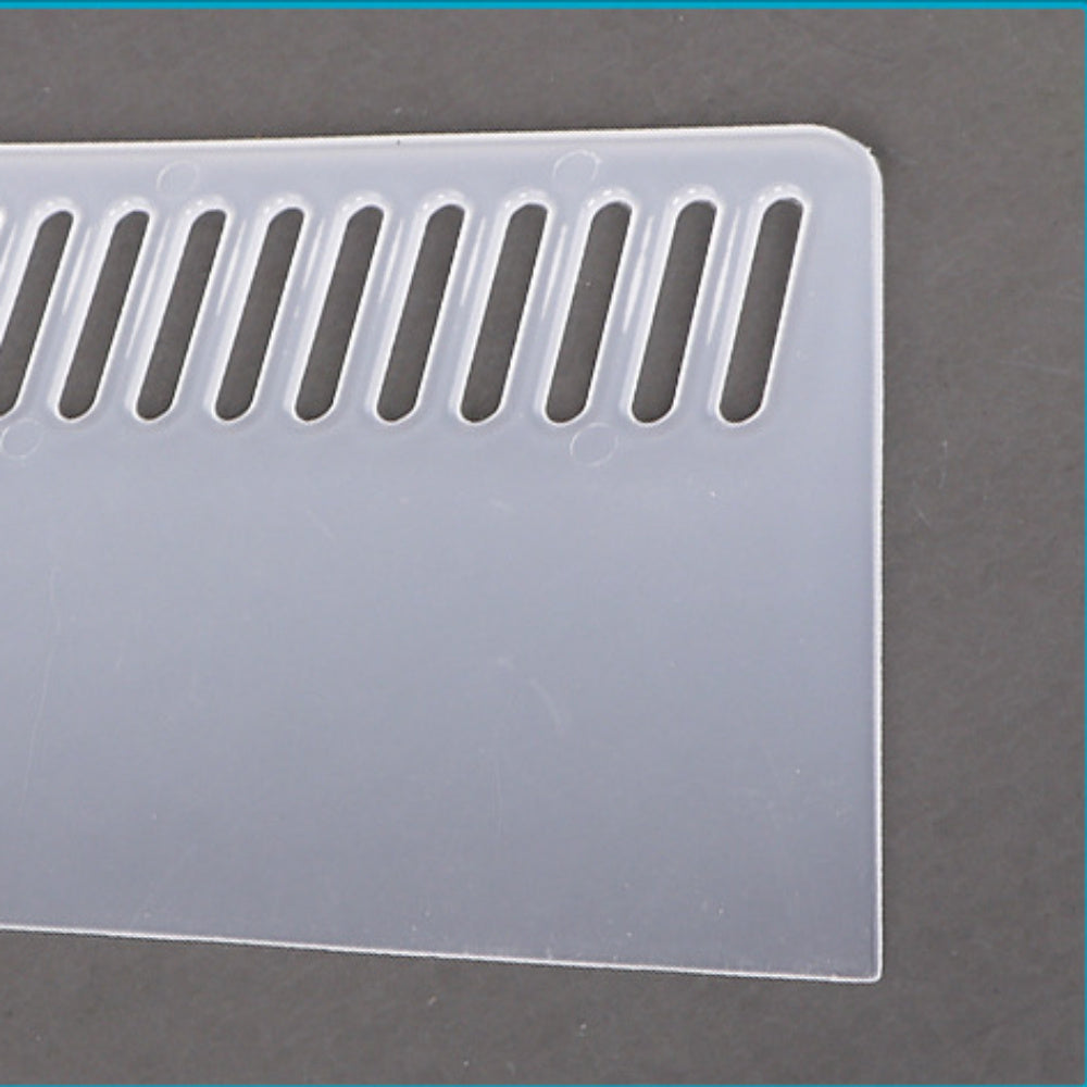 2pcs Transparent Plastic Scraper Leveling Wallpaper Putty Baking Film Scraper