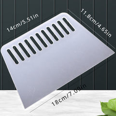2pcs Transparent Plastic Scraper Leveling Wallpaper Putty Baking Film Scraper