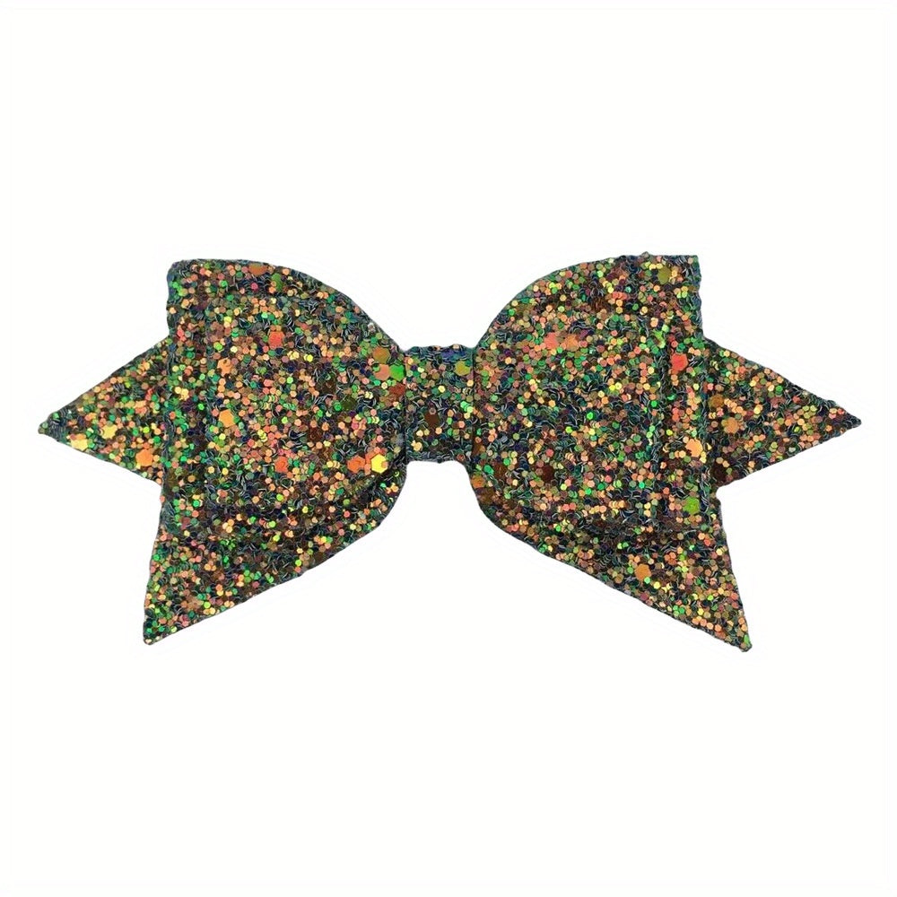 2pcs Glitter Bow Straw Decorations DIY Cup Accessories