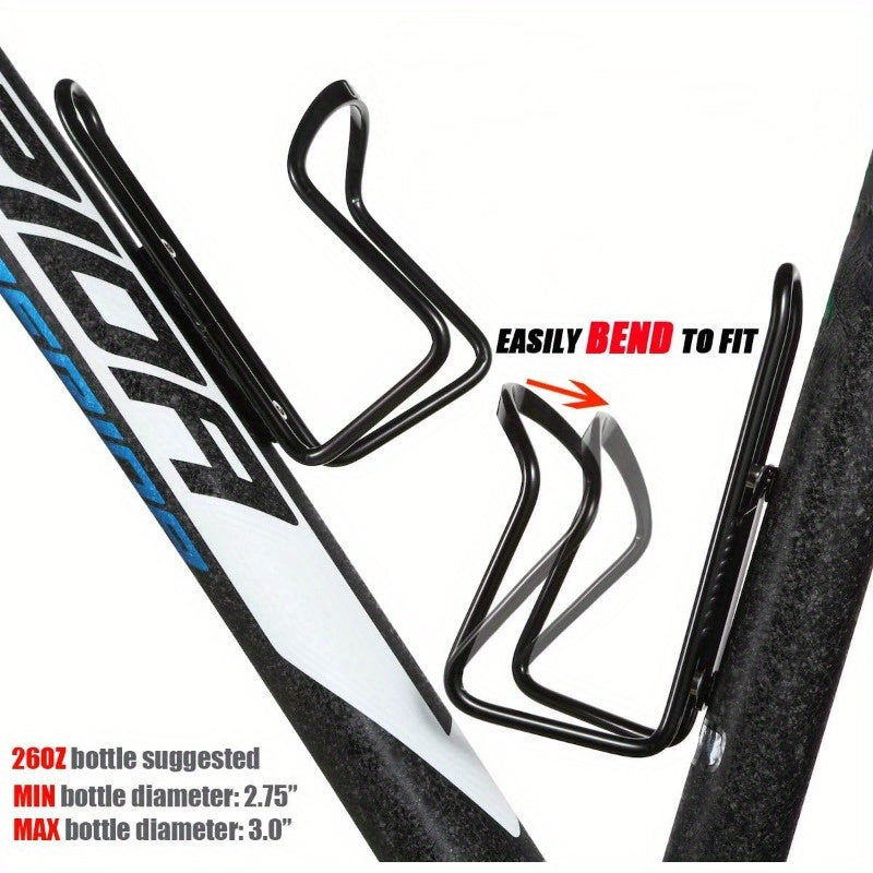 2pk Bike Aluminum Water Bottle Holder
