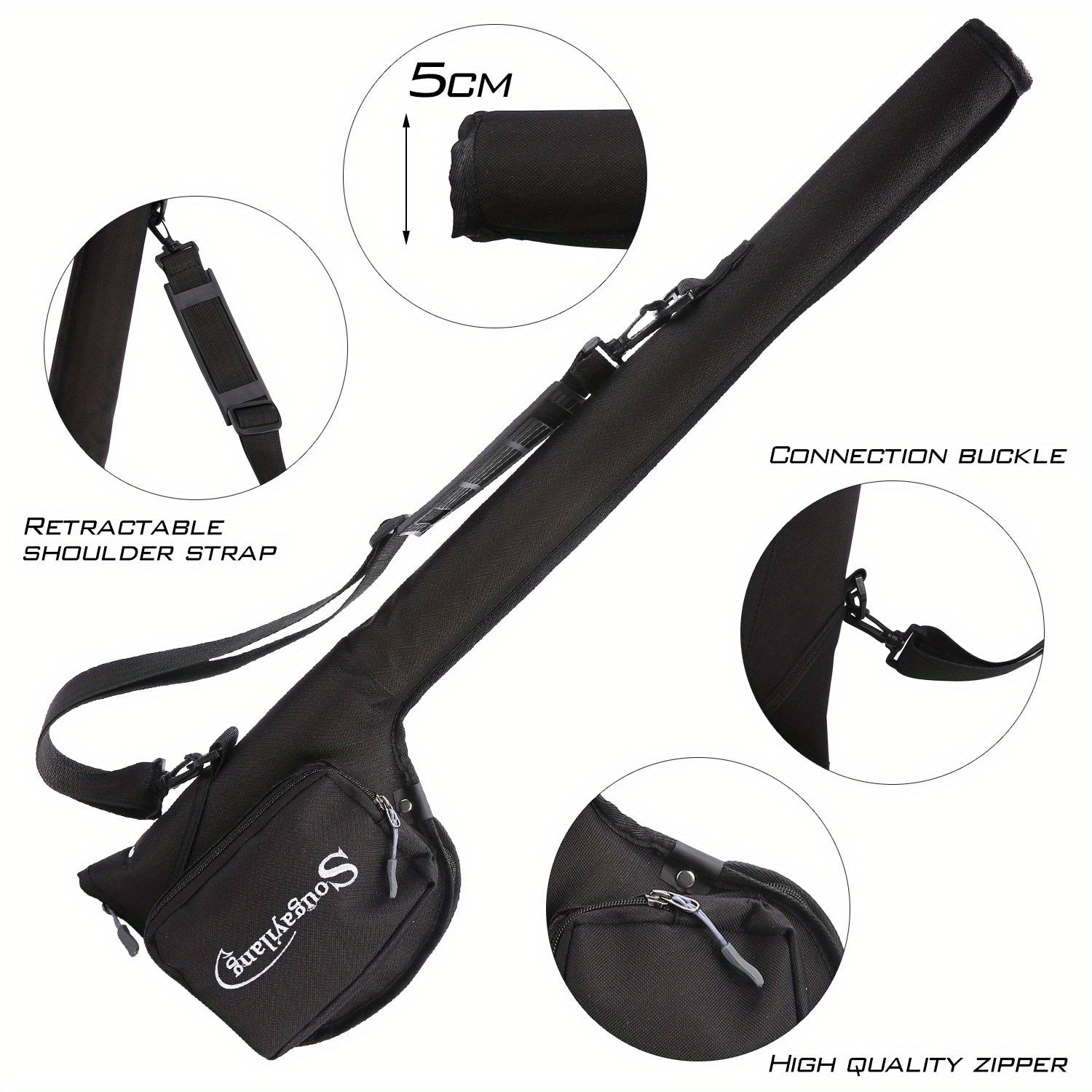 Fly Fishing Rod & Reel Storage Bag Portable Fishing Rod Bags