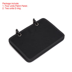 4 Pages Patch Booklet Organizer with D Ring