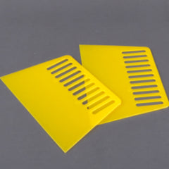 2pcs Plastic Scraper Baking Decoration Leveling Wallpaper Wall Covering