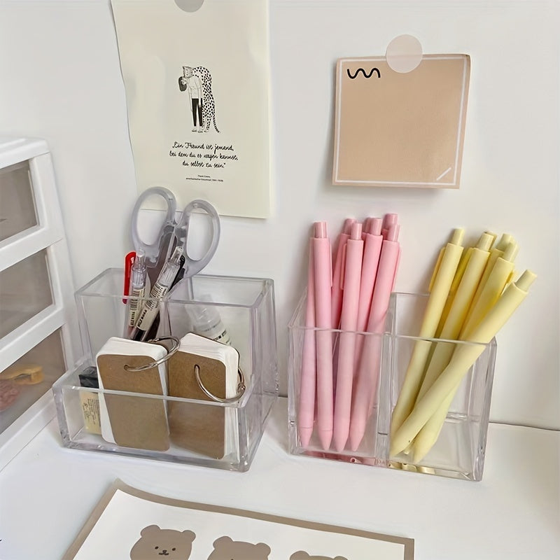 Clear Acrylic Pen Holder