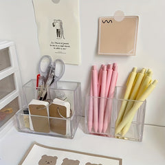 Clear Acrylic Pen Holder