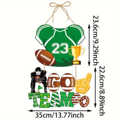 Football Party Door Hanging Decoration