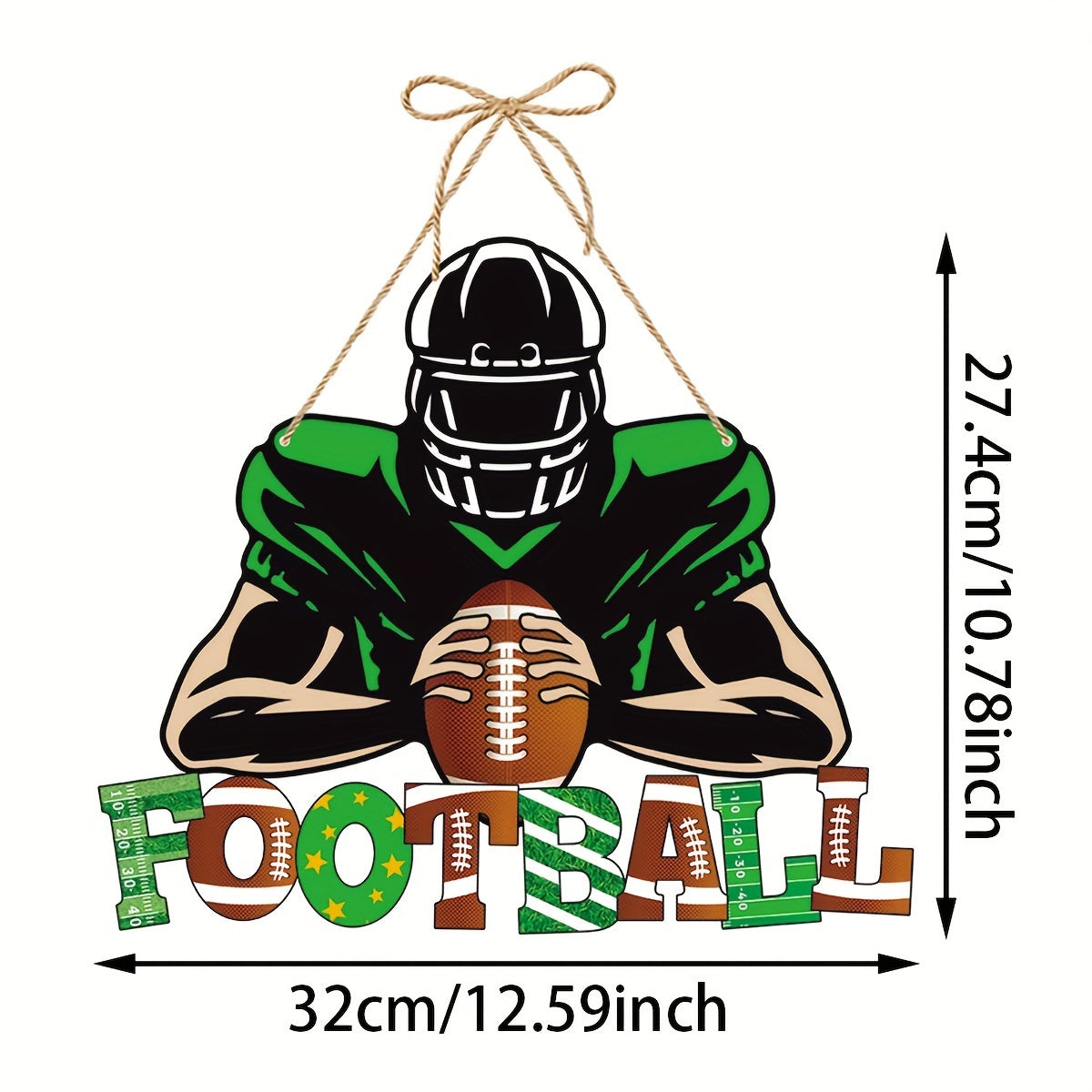Football Party Door Hanging Decoration