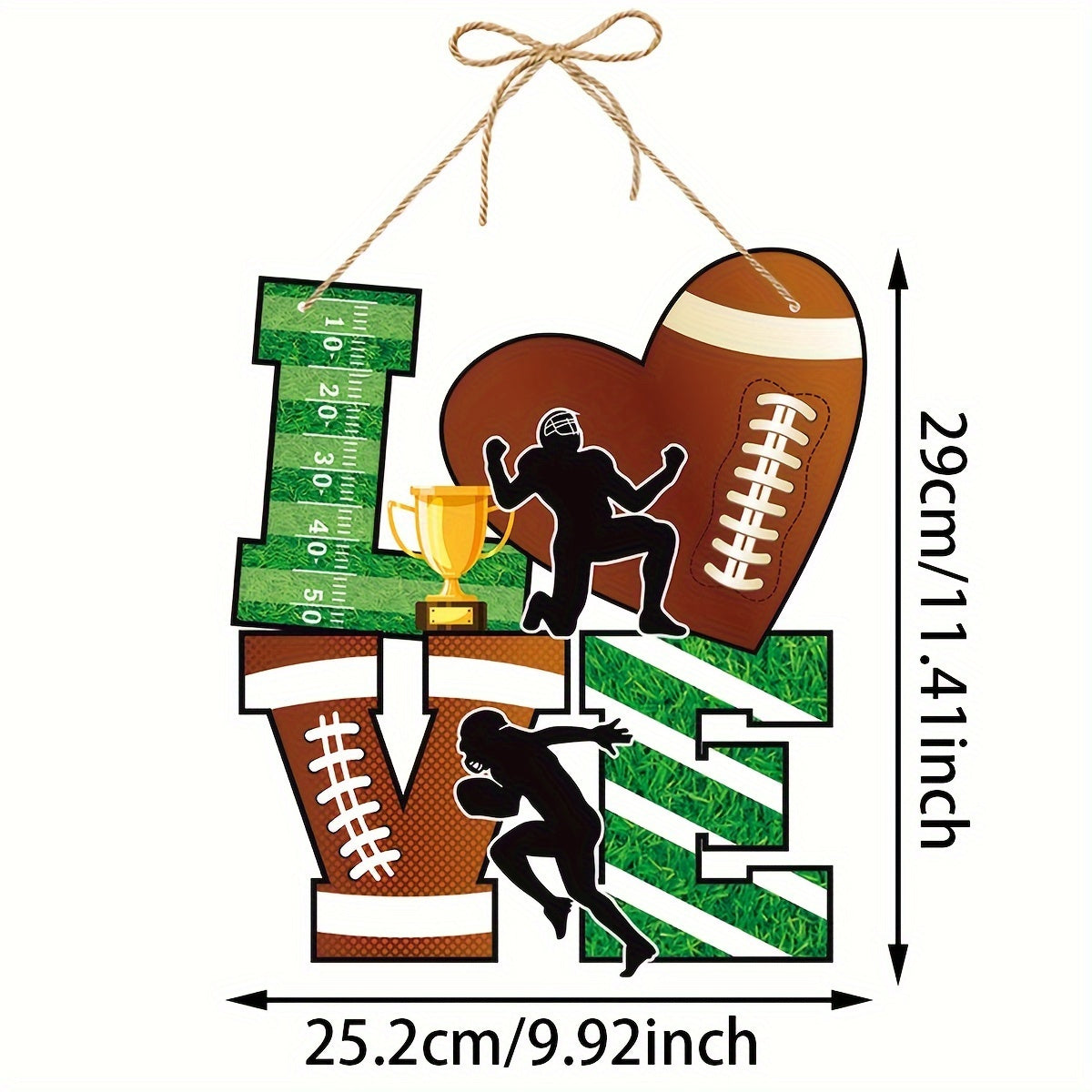 Football Party Door Hanging Decoration