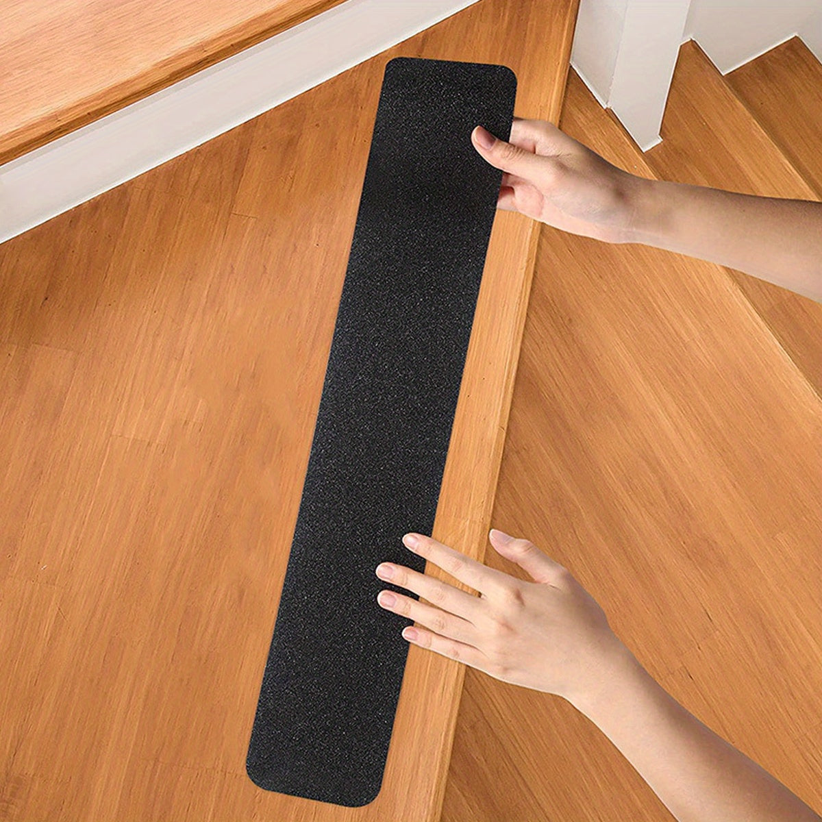 2pcs Non Slip Stair Treads Outdoor Tape Safety Stability