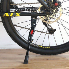 Bicycle Support Mountain Bike Single Foot Brace Aluminum Alloy Adjustable