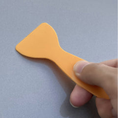4pcs Car Wrap Tool Yellow Scraper Plastic Sticker Beauty Seam Scraper
