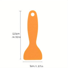 4pcs Car Wrap Tool Yellow Scraper Plastic Sticker Beauty Seam Scraper