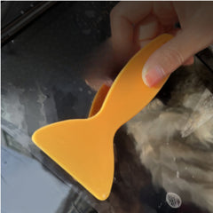 4pcs Car Wrap Tool Yellow Scraper Plastic Sticker Beauty Seam Scraper