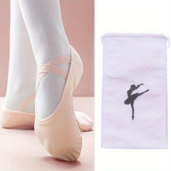 Large Capacity Ballet Shoes Storage Bag With Double Drawstring