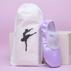 Large Capacity Ballet Shoes Storage Bag With Double Drawstring