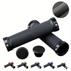 2pcs Anti Skid Handlebar Cover Grips for Comfortable Cycling