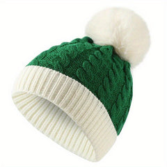 Children's Knitted Hat Warm Beanie Christmas Hat
