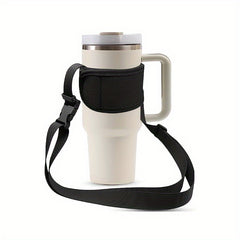 Adjustable Water Bottle Holder for 40-128oz Bottle with Non-slip Strap